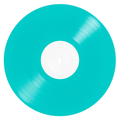 10" blue aqua vinyl
