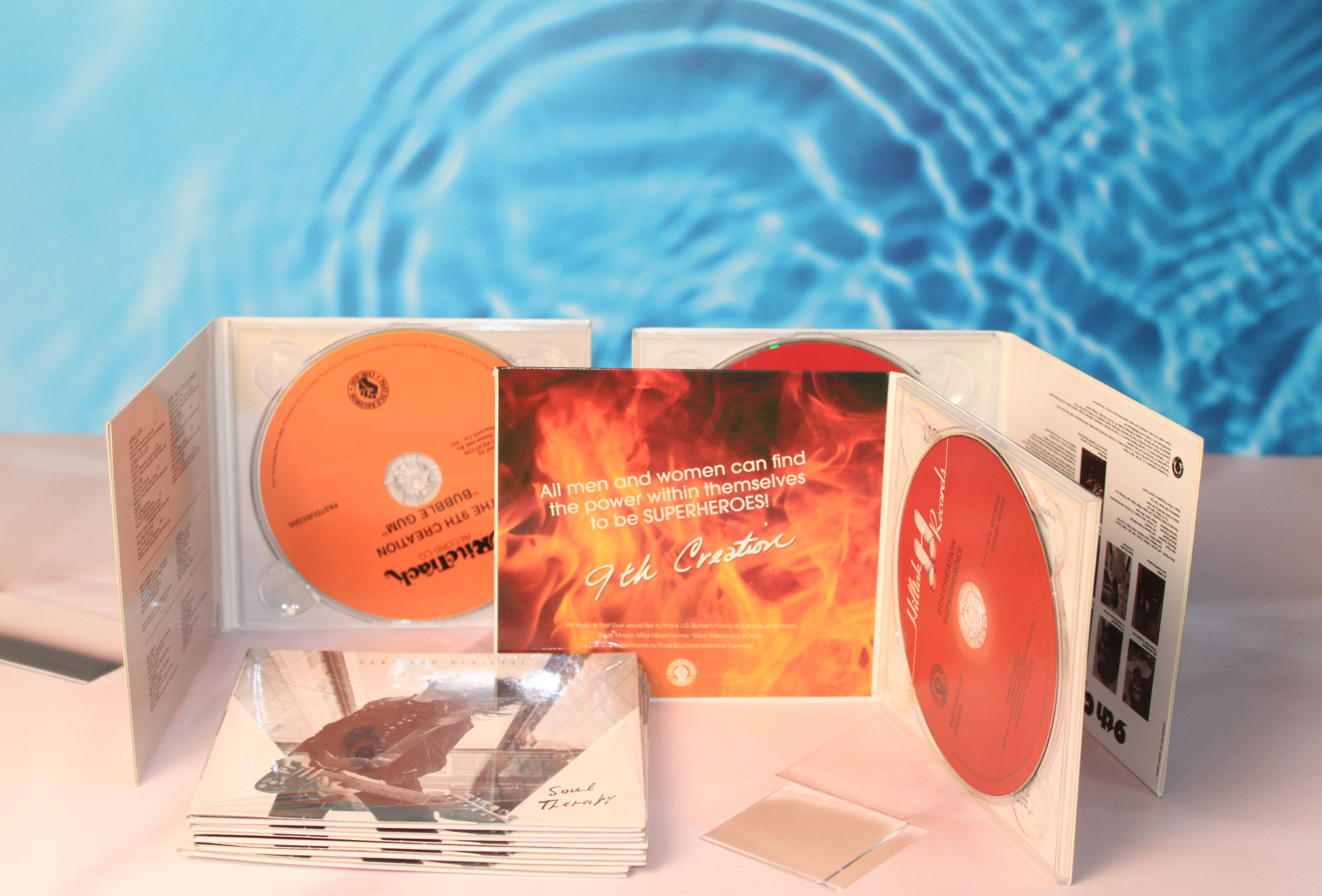 cd digitray packing with 4panel cardboard